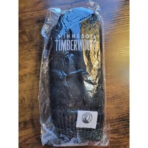 2023 Minnesota Timberwolves SGA Black Mittens from game on 12/28/2023